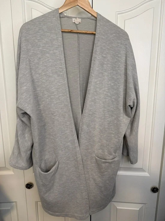 DONNI Ribbed Cardigan - Picture 1 of 6